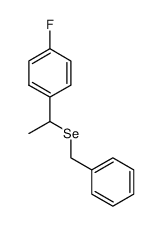 benzyl[1-(4-fluorophenyl)ethyl]selane结构式