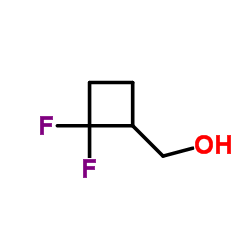 (2,2-二氟环丁基)甲醇结构式