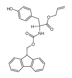 N-α-Fmoc-L-tyrosine allyl ester Structure