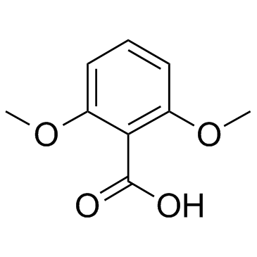 2,6-Dimethoxybenzoic acid structure