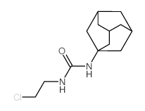 3-(1-adamantyl)-1-(2-chloroethyl)urea结构式