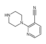 1-(3-氰基-2-吡啶)哌嗪结构式