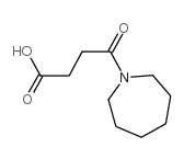4-(1-氮杂环庚烷)-4-氧代丁酸结构式