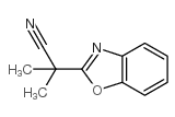 2-异丁腈基苯并恶唑结构式