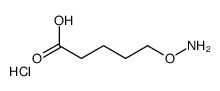5-aminooxypentanoic acid,hydrochloride Structure
