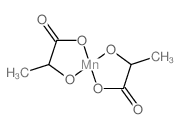 L(+) Lactic acid, manganese salt Structure