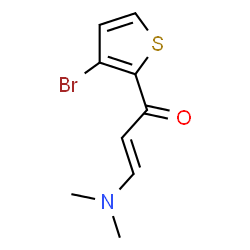 1-(3-BROMO-2-THIENYL)-3-(DIMETHYLAMINO)-2-PROPEN-1-ONE Structure