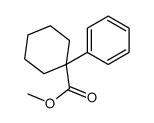 1-苯基-1-环己烷羧酸甲酯结构式