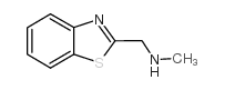 1-(苯并[d]噻唑-2-基)-N-甲基甲胺结构式