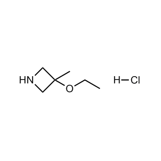 3-乙氧基-3-甲基氮杂环丁烷盐酸盐结构式