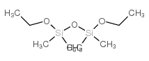 1,1,3,3-tetramethyl-1,3-diethoxydisiloxane Structure