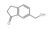 6-(羟甲基)-2,3-二氢-1H-茚-1-酮结构式