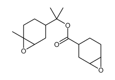 2-(6-methyl-7-oxabicyclo[4.1.0]heptan-3-yl)propan-2-yl 7-oxabicyclo[4.1.0]heptane-4-carboxylate结构式