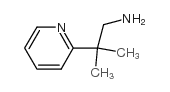 2-甲基-2-(吡啶-2-基)丙-1-胺结构式