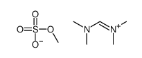 [(dimethylamino)methylene]dimethylammonium methyl sulphate Structure
