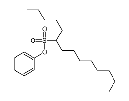 phenyl tetradecane-6-sulfonate结构式