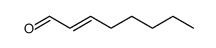 (Z)-2-octen-1-al Structure