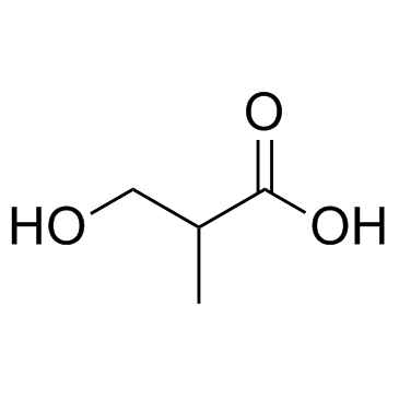 (S)-3-Hydroxyisobutyric acid structure