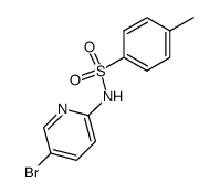 N-(5-bromopyridin-2-yl)-4-methylbenzenesulfonamide structure