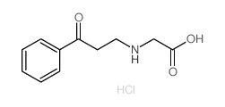 (3-氧代-3-苯基-丙基氨基)-乙酸盐酸盐结构式