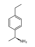 (S)-1-(4-乙基苯基)乙胺结构式