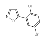 4-溴-2-(5-异恶唑基)苯酚结构式
