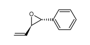trans-2-phenyl-3-ethenyl oxirane结构式
