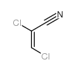 alpha,beta-dichloroacrylonitrile Structure