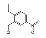 2-(chloromethyl)-1-ethyl-4-nitrobenzene结构式