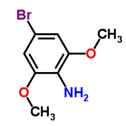 4-Bromo-2,6-dimethoxyaniline Structure