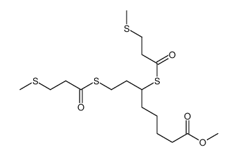 methyl 6,8-bis(3-methylsulfanylpropanoylsulfanyl)octanoate Structure
