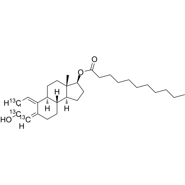 Estradiol undecylate-13C3 Structure