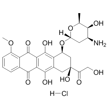 盐酸阿霉素结构式
