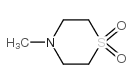Thiomorpholine,4-methyl-, 1,1-dioxide Structure