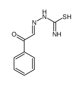(phenacylideneamino)thiourea Structure
