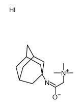 [2-(1-adamantylamino)-2-oxoethyl]-trimethylazanium,iodide Structure