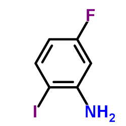 5-氟-2-碘苯胺结构式