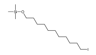 [(11-Iodoundecyl)oxy]trimethylsilane Structure