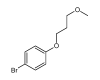 1-bromo-4-(3-methoxypropoxy)benzene结构式