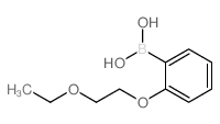 2-(2-乙氧基乙氧基)苯基硼酸结构式