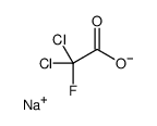 2,2-二氯-2-氟乙酸钠结构式