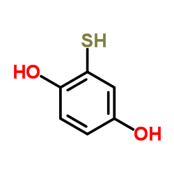 2,5-二羟基苯硫酚结构式
