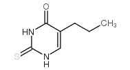 5-propyl-2-thiouracil Structure