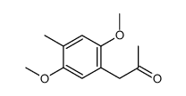 1-(2,5-Dimethoxy-4-methylphenyl)-2-propanone Structure