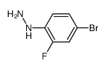 1-(4-BROMO-2-FLUOROPHENYL)HYDRAZINE HYDROCHLORIDE structure