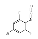 5-bromo-1,3-difluoro-2-isocyanatobenzene Structure