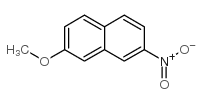 2-METHOXY-7-NITRO NAPHTHALENE结构式