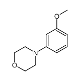4-(3-methoxyphenyl)morpholine Structure