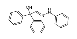 hydroxy-diphenyl-acetaldehyde phenylhydrazone Structure