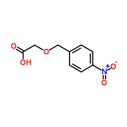 [(4-Nitrobenzyl)oxy]acetic acid结构式